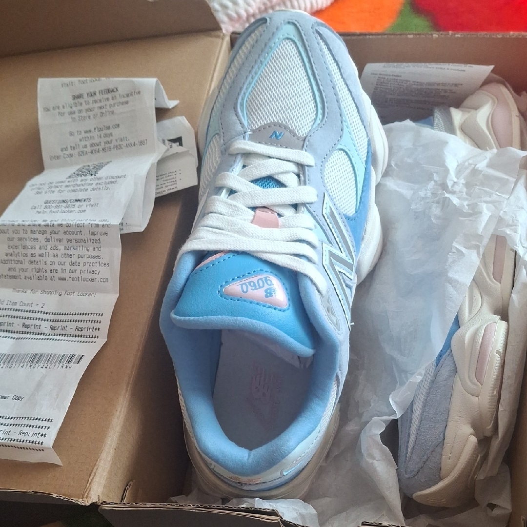 New Balance Womens Cotton Candy New Balance Shoes